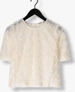 ecru co'couture top triangle blouse