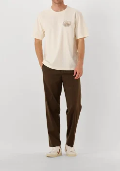 ecru filling pieces t-shirt t-shirt gowtu