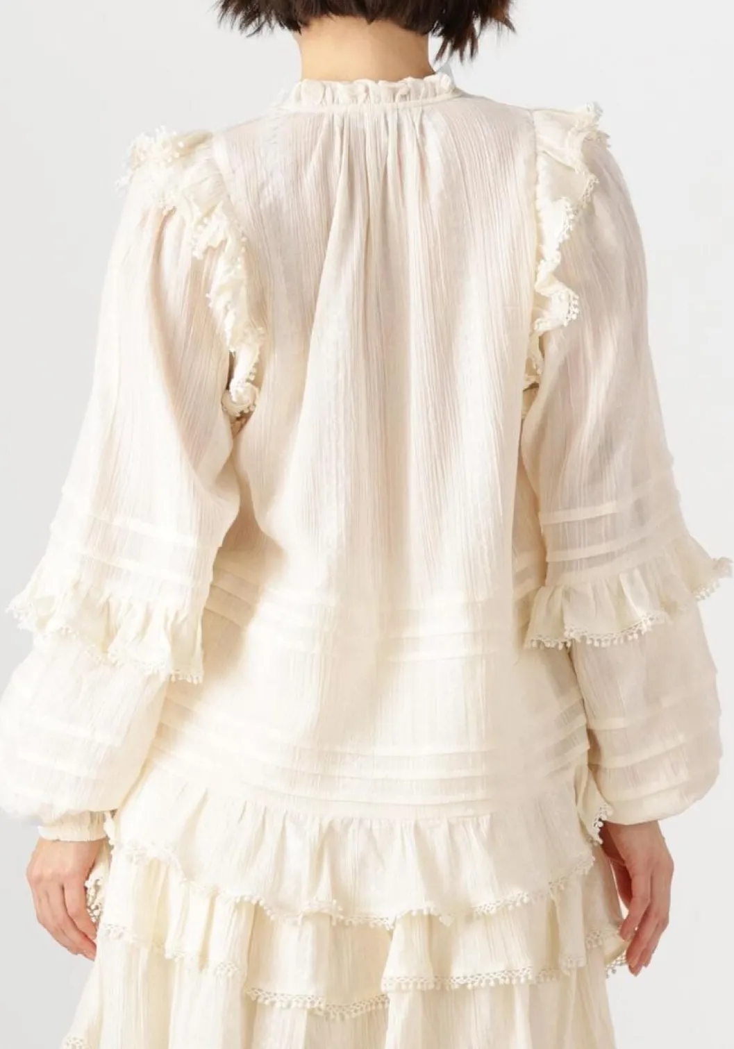 ecru ibana blouses tarlotte