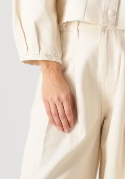 ecru ibana wide jeans pristina sandstone