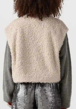 ecru knit-ted gilet joshie