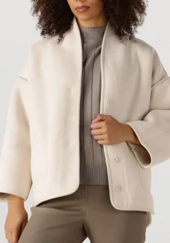 ecru knit-ted teddy jas joko