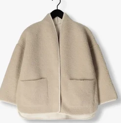 ecru knit-ted teddy jas joko