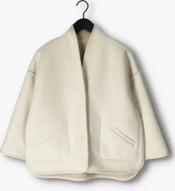 ecru knit-ted teddy jas joko