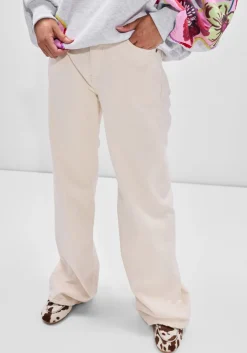 ecru lois jeans wide jeans lindsay palazzo