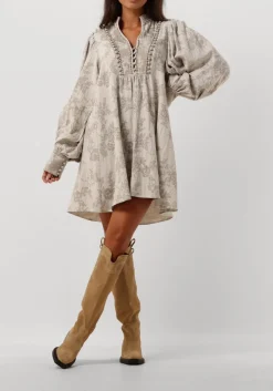 ecru mes demoiselles mini jurk ela