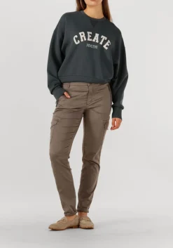 ecru mos mosh trui mmcelli o-ls sweatshirt