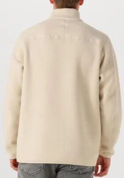 ecru peak performance trui m fleece half zip