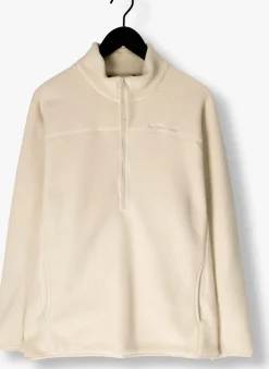 ecru peak performance trui m fleece half zip