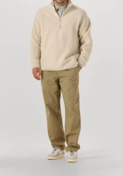 ecru peak performance trui m fleece half zip