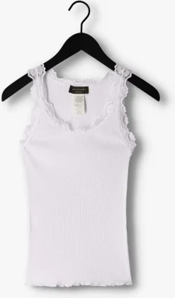 ecru rosemunde top silk top w/ lace