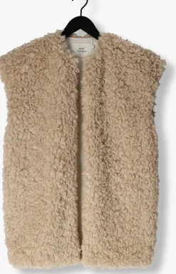 ecru ruby tuesday gilet chrissie fake fur long gilet