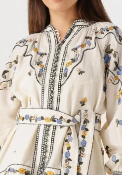 ecru scarlett poppies mini jurk fiucci short dress