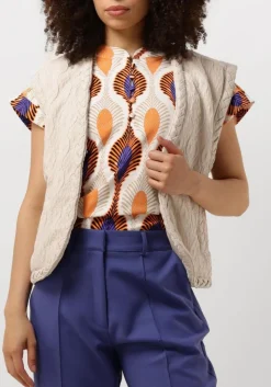 ecru spooq the label gilet lina gilet