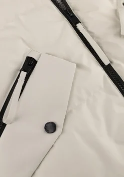 ecru woolrich gewatteerde jas gtx coat