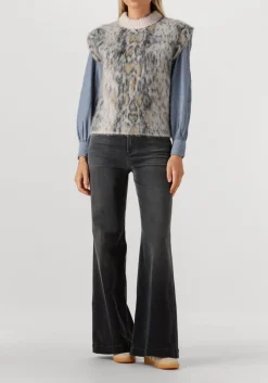 forte forte plumes de python alpaca jacquard vest