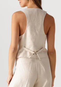 gebroken wit copenhagen muse gilet nature waistcoat