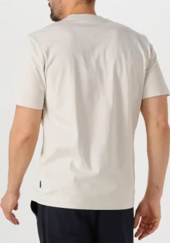 gebroken wit genti t-shirt t-shirt ss j2040-1223