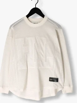 gebroken wit haute l'amitié tops & t-shirts drift ls sports blouse