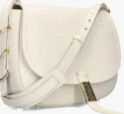 gebroken wit pinko schoudertas saddle classic