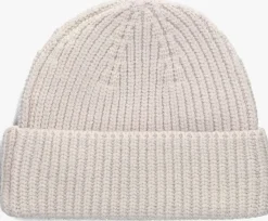 gebroken wit profuomo muts hat wool nylon