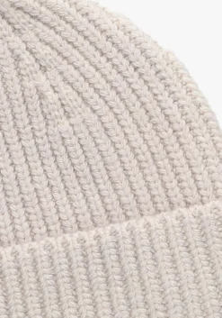 gebroken wit profuomo muts hat wool nylon