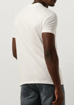 gebroken wit profuomo t-shirt t-shirt short sleeve jersey