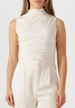 gebroken wit rosemunde top billie sl drape top