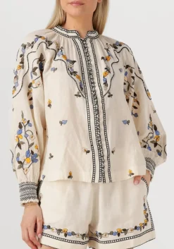 gebroken wit scarlett poppies blouses femme top