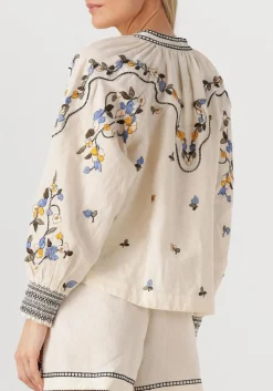 gebroken wit scarlett poppies blouses femme top