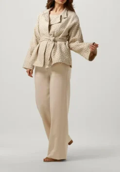 gebroken wit second female pantalon levien trousers