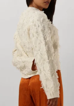 gebroken wit second female trui carli knit o-neck