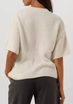 gebroken wit second female trui wanda knit o-neck