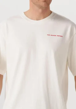 gebroken wit the savage report t-shirt tsr optic