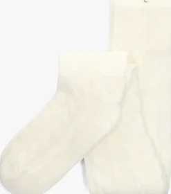gebroken wit ugg sokken zanika thigh high cable