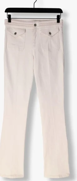 gebroken wit vanessa bruno flared jeans nano