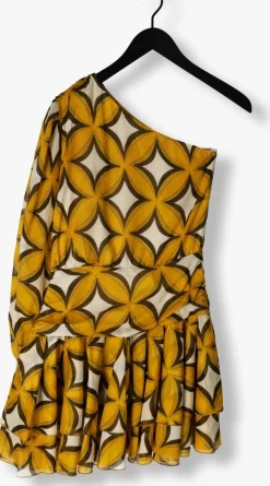 gele amaya amsterdam mini jurk cherry dress