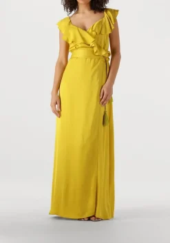 gele nema maxi jurk n162