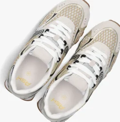 gouden ash lage sneakers kabuki
