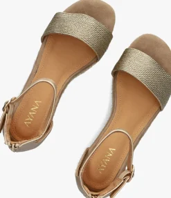 gouden ayana espadrilles 0577-3b