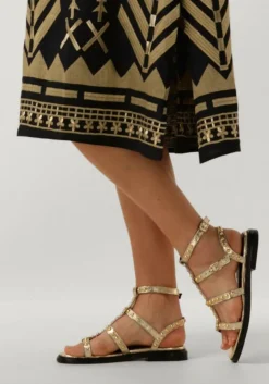 gouden blasz sandalen 1gamba100