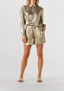 gouden dante6 korte broek levine metallic shorts