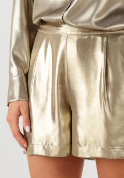 gouden dante6 korte broek levine metallic shorts