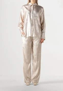 gouden dante6 pantalon charm metallic pants