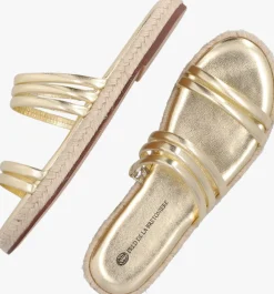 gouden fred de la bretoniere slippers 154010004