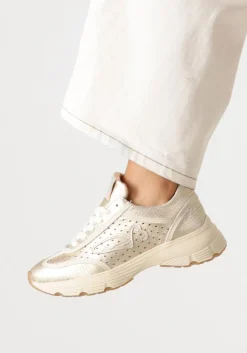 gouden fred de la bretoniere lage sneakers mariola raffi