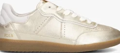gouden fred de la bretoniere lage sneakers pearl reza