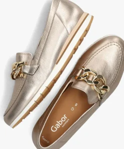 gouden gabor loafers 415.1