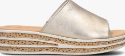 gouden gabor slippers 559