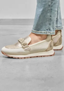 gouden hispanitas lage sneakers hv253948